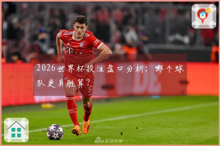 2026世界杯投注盘口分析：哪个球队更具胜算？