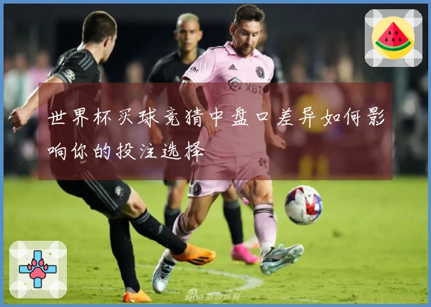 世界杯买球竞猜中盘口差异如何影响你的投注选择