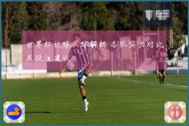 世界杯让球买球解析 各队实力对比及投注建议